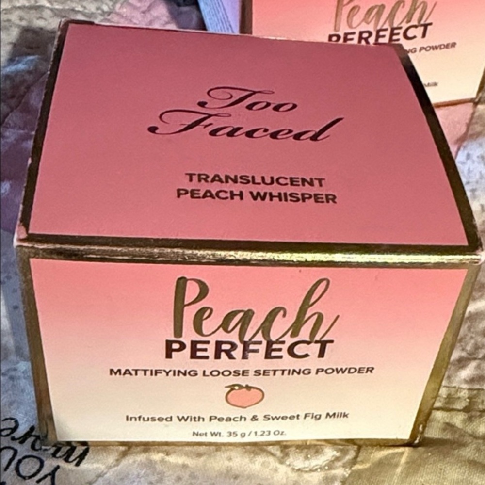 Too Faced Peach Perfect Translucent Setting Powder